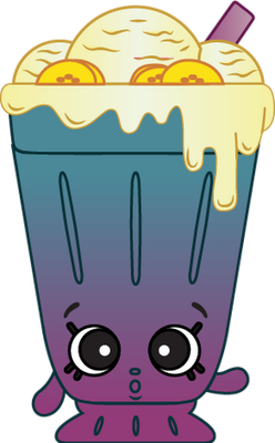 glace [Shopkins] - gourmandise- alimentation - smiley émoticône émoji cartoon clipart illustration - artémotic