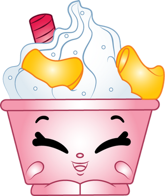 glace [Shopkins] - gourmandise- alimentation - smiley émoticône émoji cartoon clipart illustration - artémotic