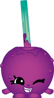 sucette [Shopkins] - gourmandise- alimentation - smiley émoticône émoji cartoon clipart illustration - artémotic