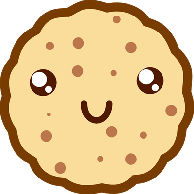 cookie - gourmandise- alimentation - smiley émoticône émoji cartoon clipart illustration - artémotic