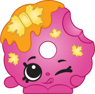 donut [Shopkins] - gourmandise- alimentation - smiley émoticône émoji cartoon clipart illustration - artémotic