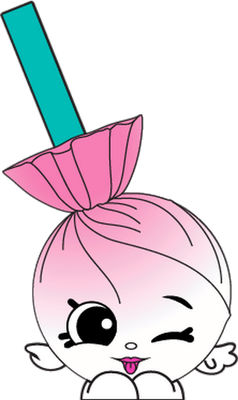 sucette [Shopkins] - gourmandise- alimentation - smiley émoticône émoji cartoon clipart illustration - artémotic