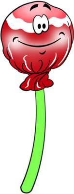 sucette - gourmandise- alimentation - smiley émoticône émoji cartoon clipart illustration - artémotic