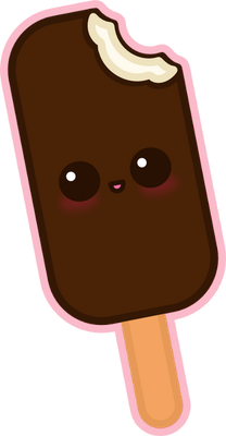 glace - gourmandise- alimentation - smiley émoticône émoji cartoon clipart illustration - artémotic