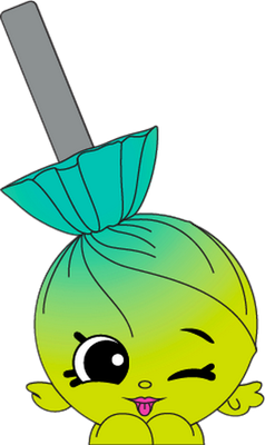 sucette [Shopkins] - gourmandise- alimentation - smiley émoticône émoji cartoon clipart illustration - artémotic