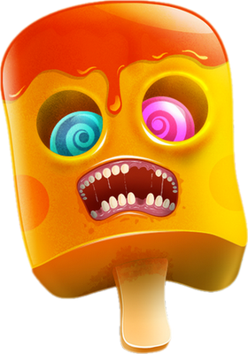 glace - gourmandise- alimentation - smiley émoticône émoji cartoon clipart illustration - artémotic