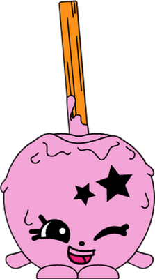 sucette [Shopkins] - gourmandise- alimentation - smiley émoticône émoji cartoon clipart illustration - artémotic