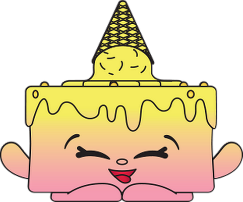 glace [Shopkins] - gourmandise- alimentation - smiley émoticône émoji cartoon clipart illustration - artémotic