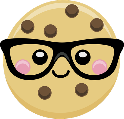 cookie - gourmandise- alimentation - smiley émoticône émoji cartoon clipart illustration - artémotic
