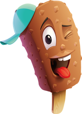glace - gourmandise- alimentation - smiley émoticône émoji cartoon clipart illustration - artémotic