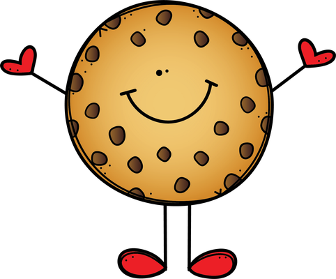cookie - gourmandise- alimentation - smiley émoticône émoji cartoon clipart illustration - artémotic