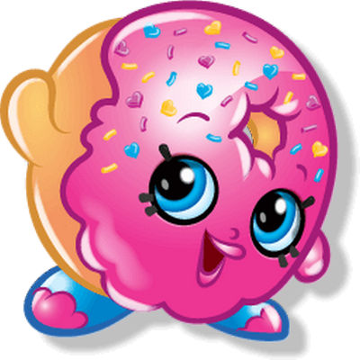 donut [Shopkins] - gourmandise- alimentation - smiley émoticône émoji cartoon clipart illustration - artémotic