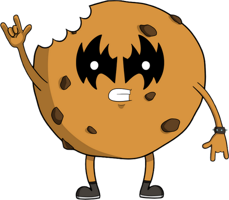 cookie - gourmandise- alimentation - smiley émoticône émoji cartoon clipart illustration - artémotic