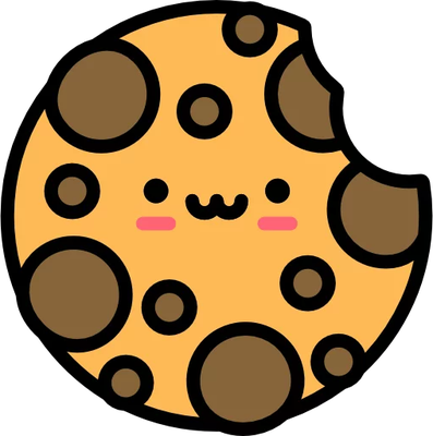 cookie - gourmandise- alimentation - smiley émoticône émoji cartoon clipart illustration - artémotic
