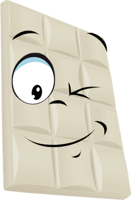 chocolat - gourmandise- alimentation - smiley émoticône émoji cartoon clipart illustration - artémotic