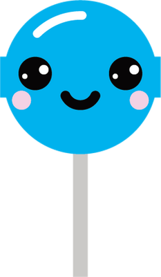sucette - gourmandise- alimentation - smiley émoticône émoji cartoon clipart illustration - artémotic