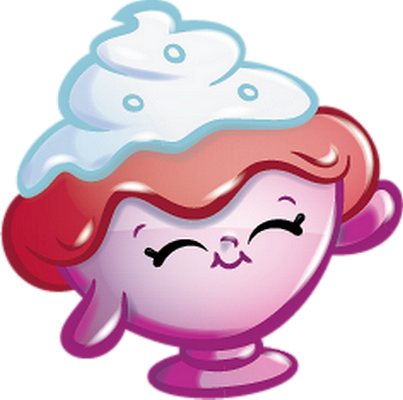 glace [Shopkins] - gourmandise- alimentation - smiley émoticône émoji cartoon clipart illustration - artémotic