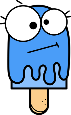 glace - gourmandise- alimentation - smiley émoticône émoji cartoon clipart illustration - artémotic