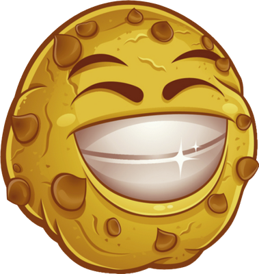 cookie - gourmandise- alimentation - smiley émoticône émoji cartoon clipart illustration - artémotic