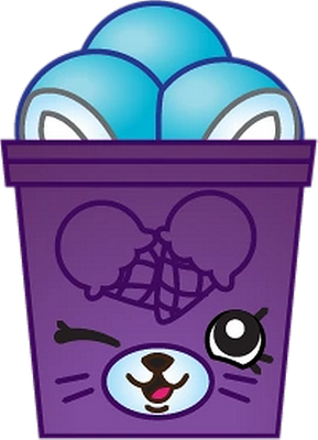 glace [Shopkins] - gourmandise- alimentation - smiley émoticône émoji cartoon clipart illustration - artémotic