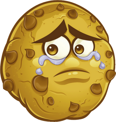 cookie - gourmandise- alimentation - smiley émoticône émoji cartoon clipart illustration - artémotic