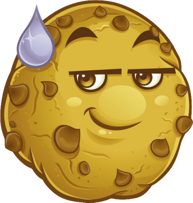 cookie - gourmandise- alimentation - smiley émoticône émoji cartoon clipart illustration - artémotic