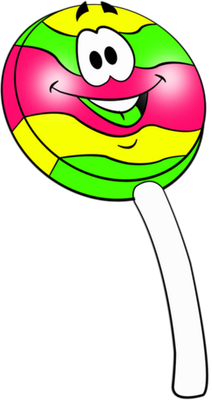 sucette - gourmandise- alimentation - smiley émoticône émoji cartoon clipart illustration - artémotic