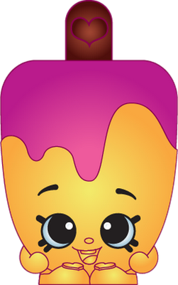 glace [Shopkins] - gourmandise- alimentation - smiley émoticône émoji cartoon clipart illustration - artémotic