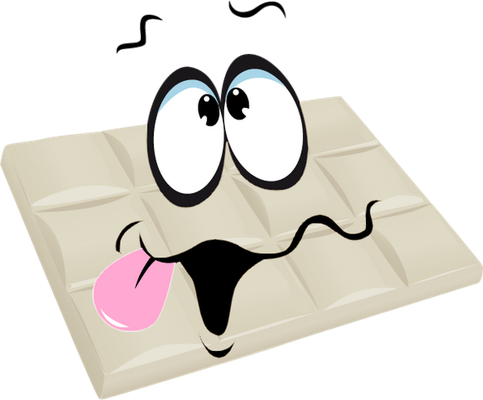 chocolat - gourmandise- alimentation - smiley émoticône émoji cartoon clipart illustration - artémotic