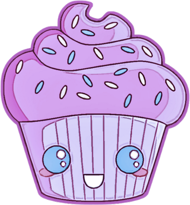 cupcake - gourmandise- alimentation - smiley émoticône émoji cartoon clipart illustration - artémotic