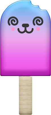glace - gourmandise- alimentation - smiley émoticône émoji cartoon clipart illustration - artémotic