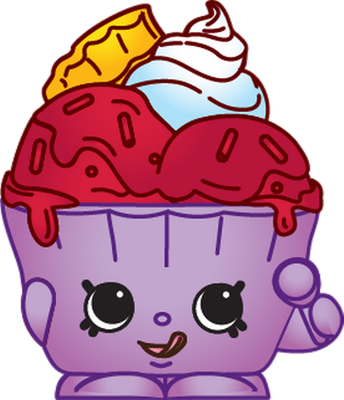 glace [Shopkins] - gourmandise- alimentation - smiley émoticône émoji cartoon clipart illustration - artémotic