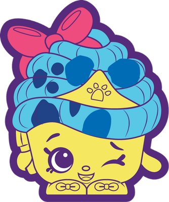 cupcake [Shopkins] - gourmandise- alimentation - smiley émoticône émoji cartoon clipart illustration - artémotic