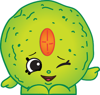 cookie [Shopkins] - gourmandise- alimentation - smiley émoticône émoji cartoon clipart illustration - artémotic