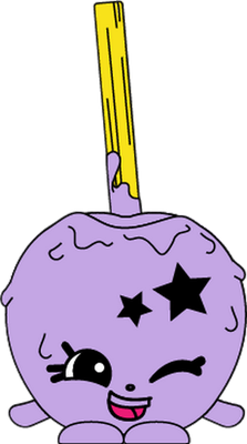 sucette [Shopkins] - gourmandise- alimentation - smiley émoticône émoji cartoon clipart illustration - artémotic