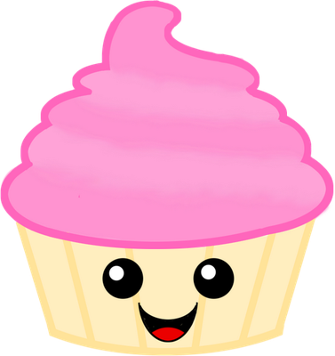 cupcake - gourmandise- alimentation - smiley émoticône émoji cartoon clipart illustration - artémotic