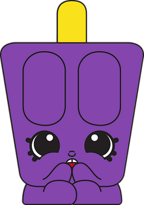 glace [Shopkins] - gourmandise- alimentation - smiley émoticône émoji cartoon clipart illustration - artémotic
