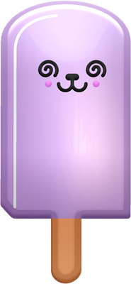 glace - gourmandise- alimentation - smiley émoticône émoji cartoon clipart illustration - artémotic