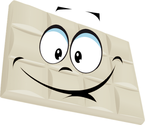 chocolat - gourmandise- alimentation - smiley émoticône émoji cartoon clipart illustration - artémotic