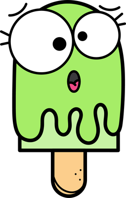 glace - gourmandise- alimentation - smiley émoticône émoji cartoon clipart illustration - artémotic