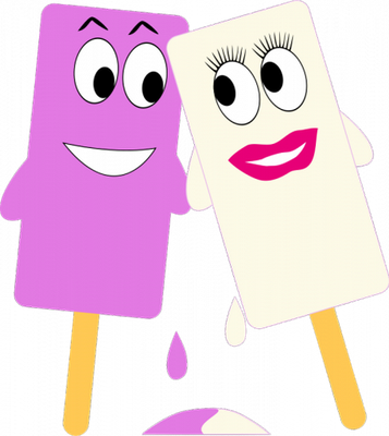 glace - gourmandise- alimentation - smiley émoticône émoji cartoon clipart illustration - artémotic