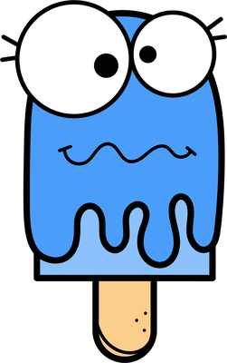 glace - gourmandise- alimentation - smiley émoticône émoji cartoon clipart illustration - artémotic