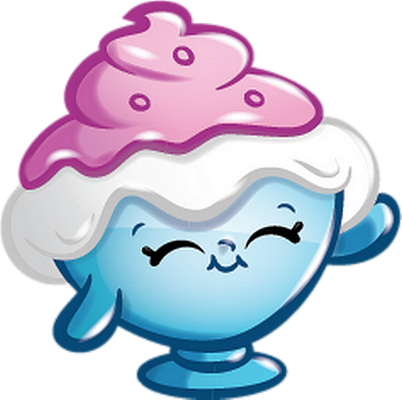 glace [Shopkins] - gourmandise- alimentation - smiley émoticône émoji cartoon clipart illustration - artémotic