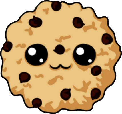cookie - gourmandise- alimentation - smiley émoticône émoji cartoon clipart illustration - artémotic