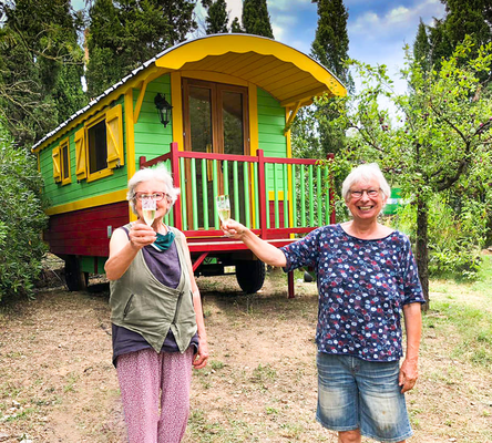 roulotte en bois à vendre