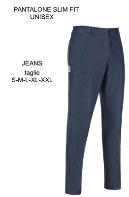 Ariell Divise da Lavoro pantalone slim Jeans Egochef