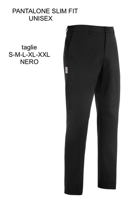 Ariell Divise da Lavoro pantalone slim nero Egochef