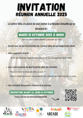 N'oubliez pas de vous y inscrire avant le 16/10
