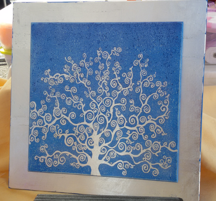 Quadri In Foglia D Oro Argento E Rame Lafarfallacreazioni Di Gogiatti Rossella