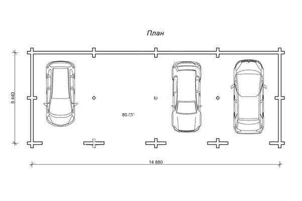 Construction garage plan garage